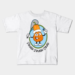 squash sport team Kids T-Shirt